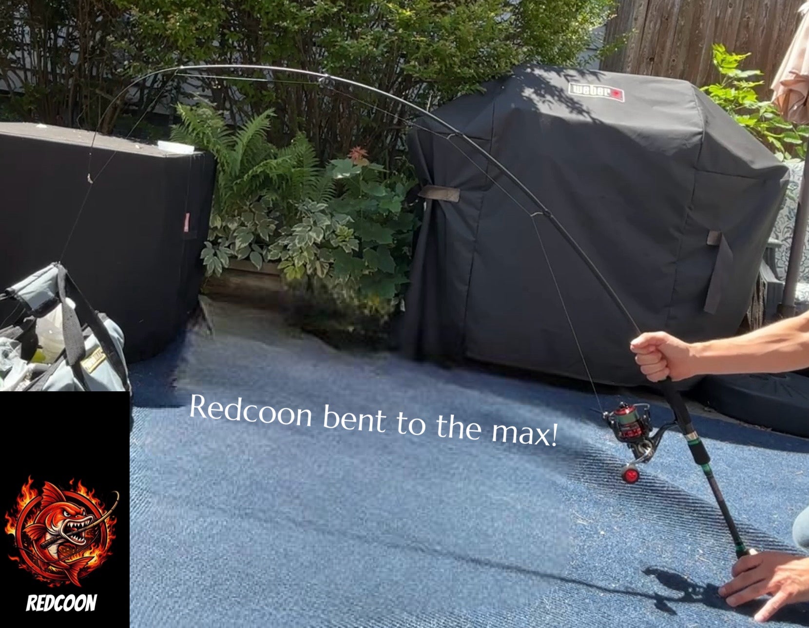 Redcoon 6’5” pole combo telescopic with reel