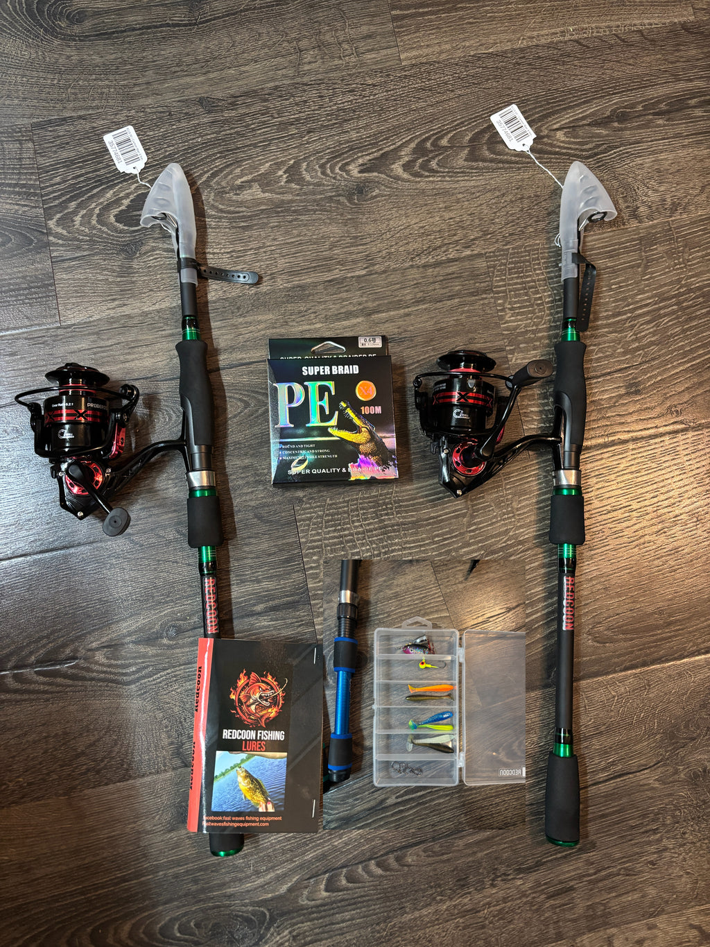 Redcoon 6’5” pole combo telescopic with reel
