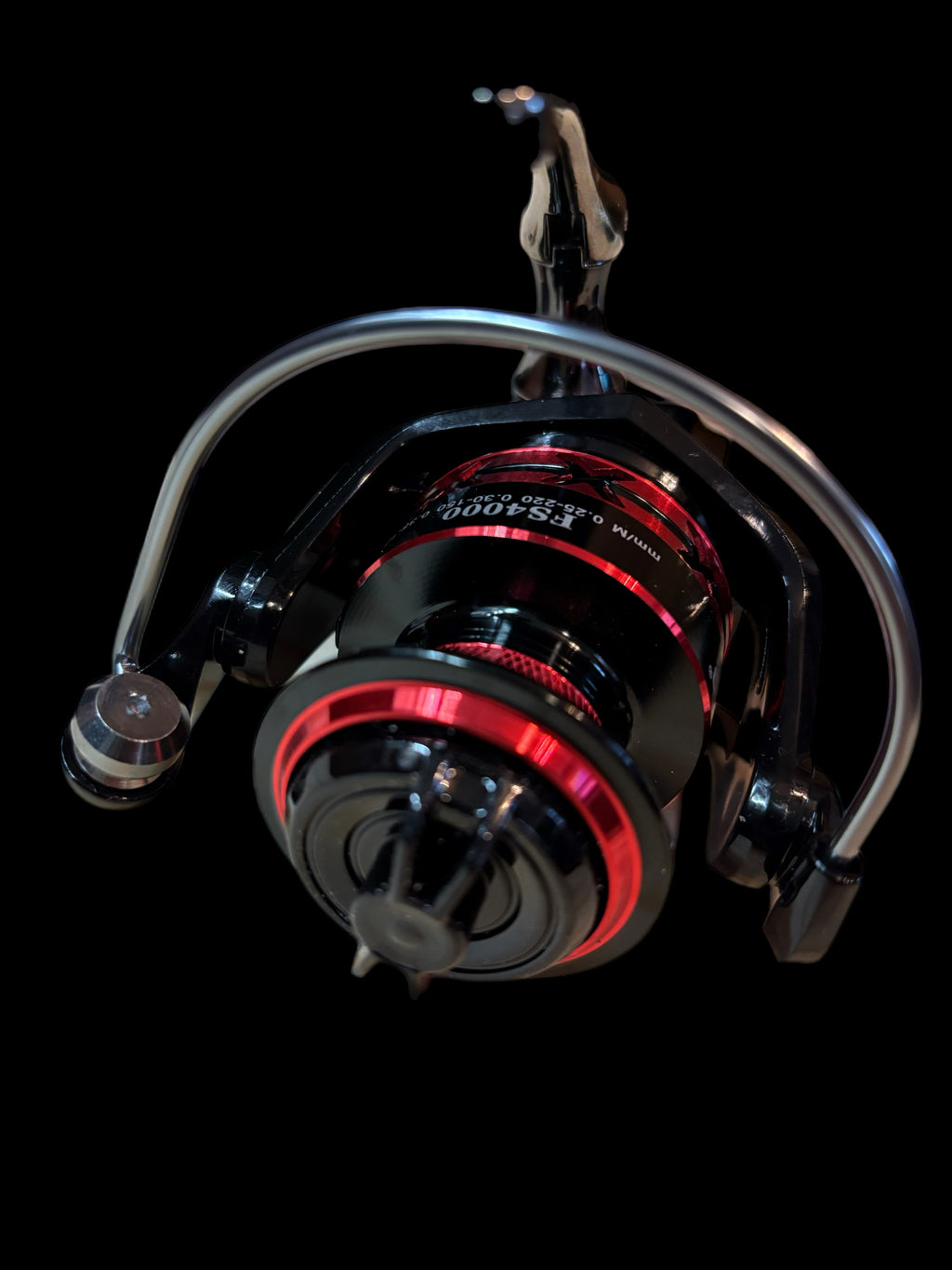 Fishing Pole easy Storage 6 white pole metal reel