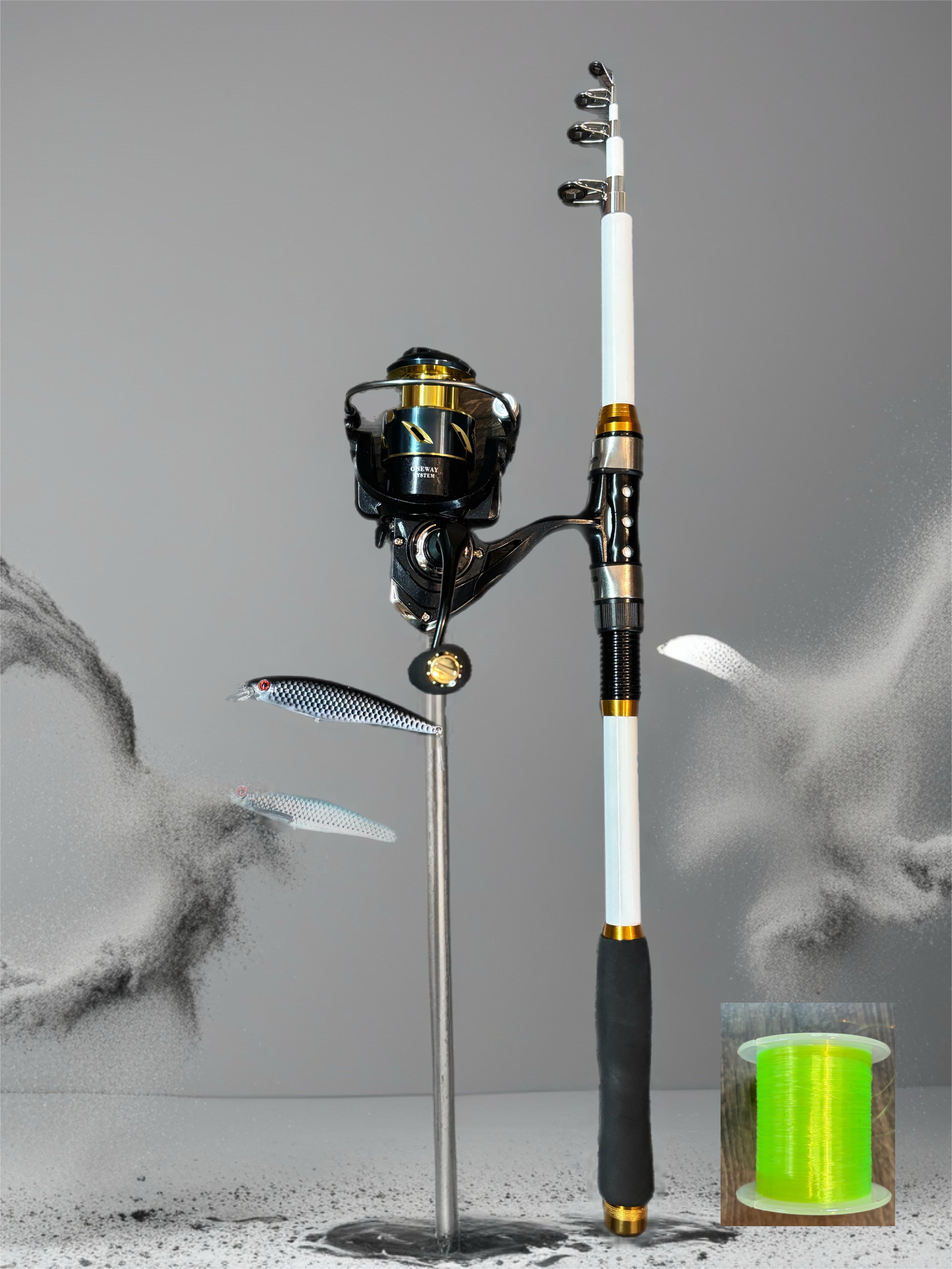 Bearking Ker fishing rod reel combo set 6 foot