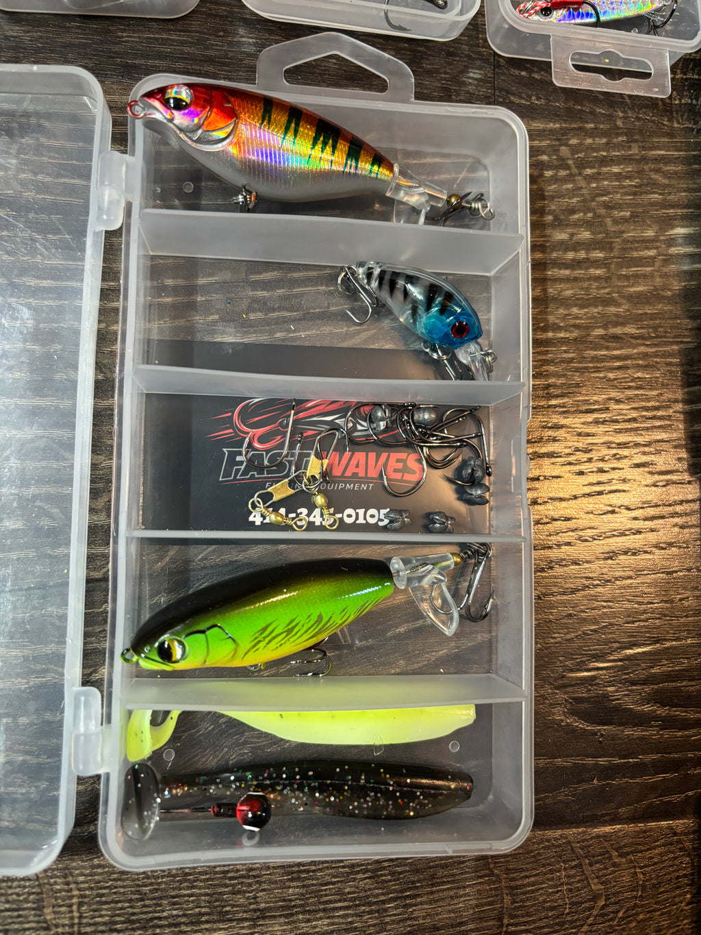 Ultimate kit 2 pole set with 3 lures sets