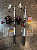 2 pack ultimate 6 foot kit with 3 lure sets