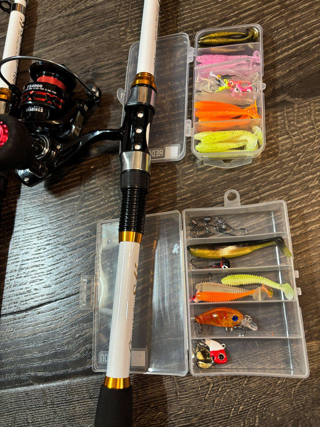 2 pack ultimate 6 foot kit with 3 lure sets