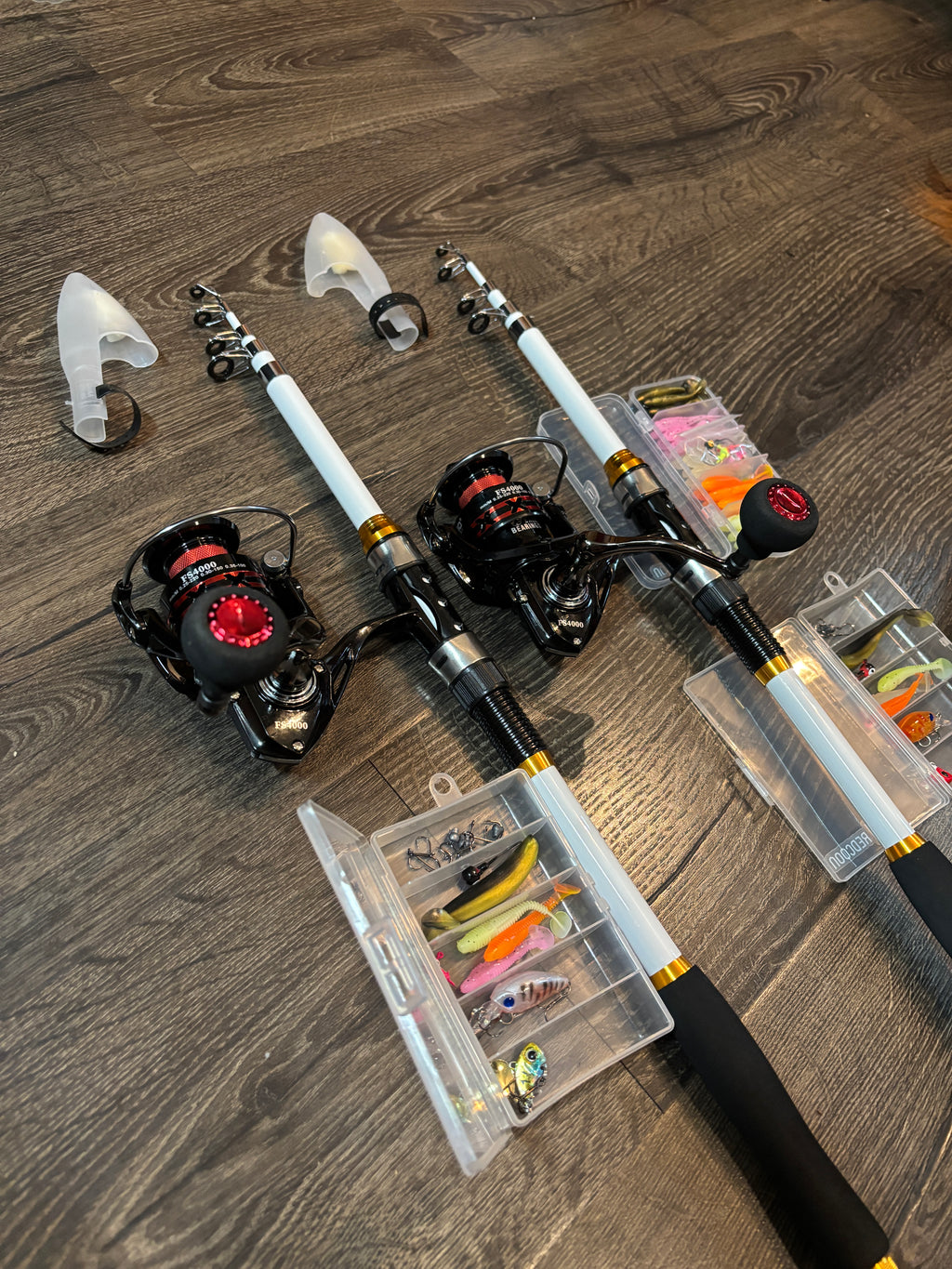 2 pack ultimate 6 foot kit with 3 lure sets