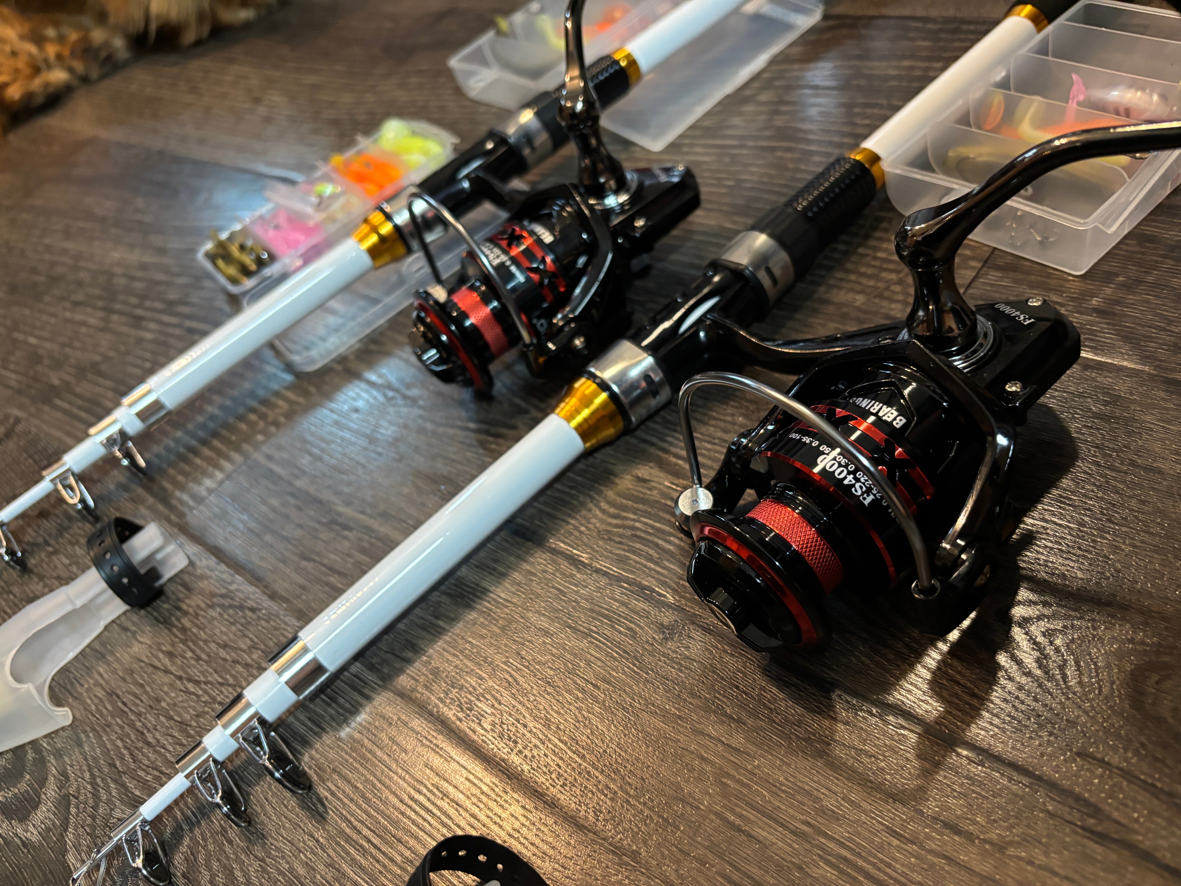 2 pack ultimate 6 foot kit with 3 lure sets