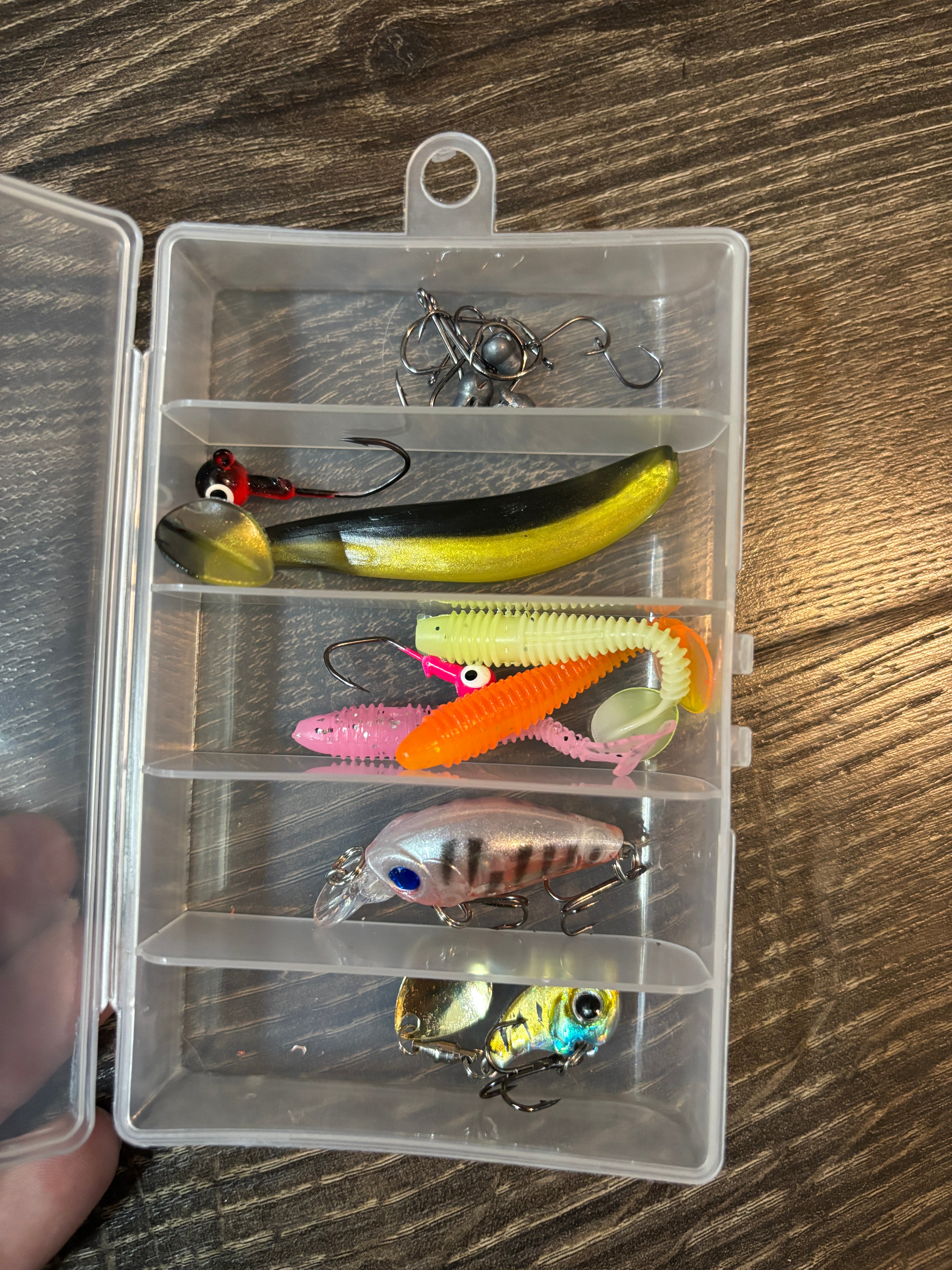 Lures/hook tackle set small