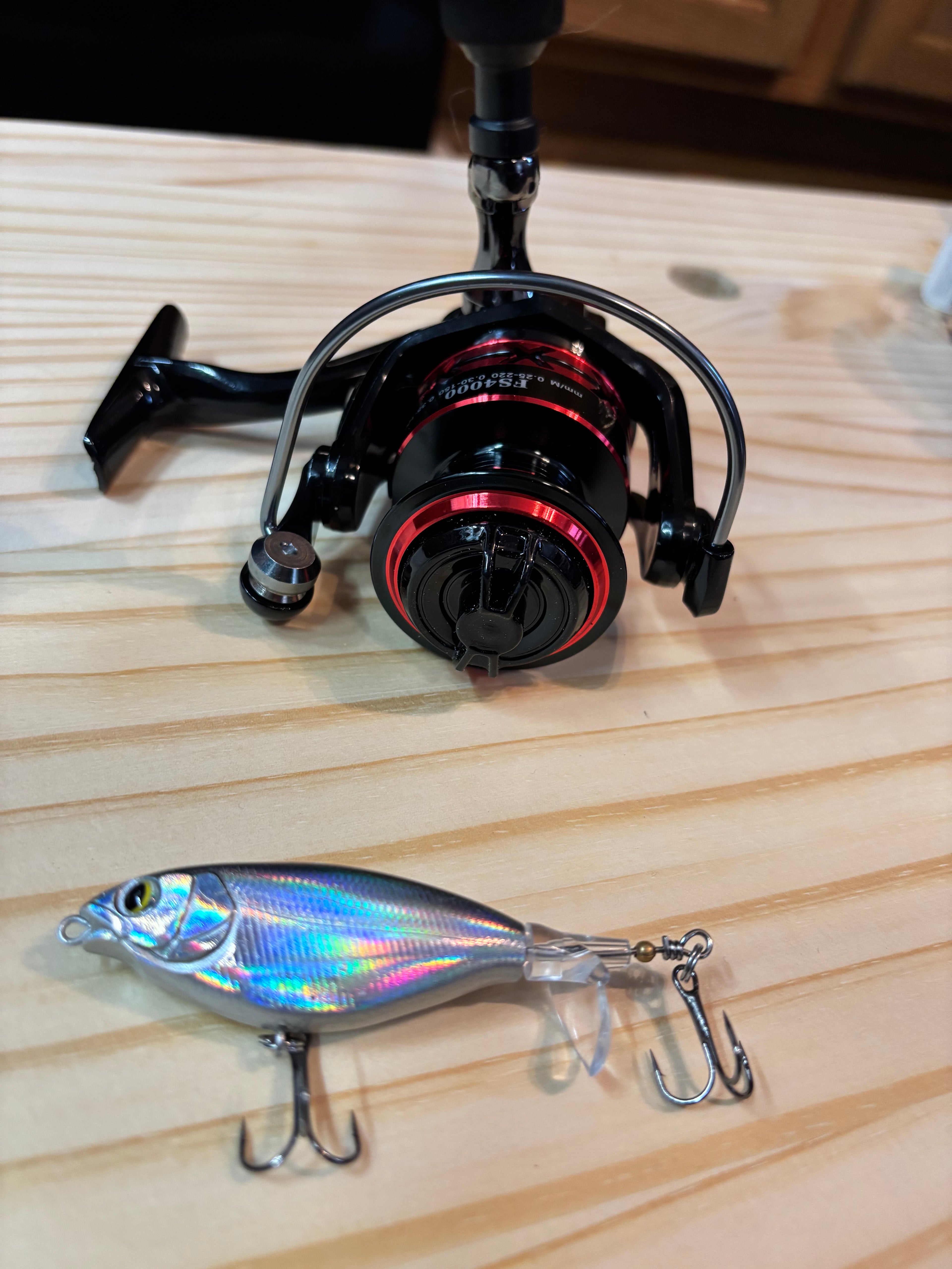 Fishing pole white telescopic 6 foot easy storage