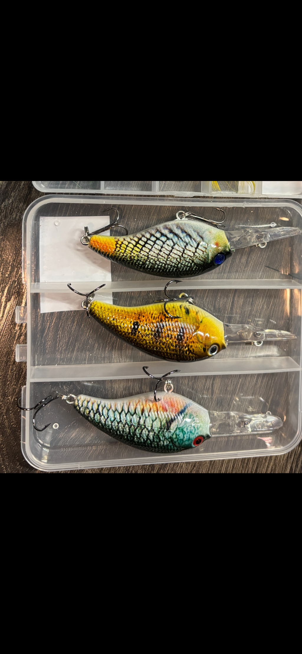 Fishing lure set hard baits