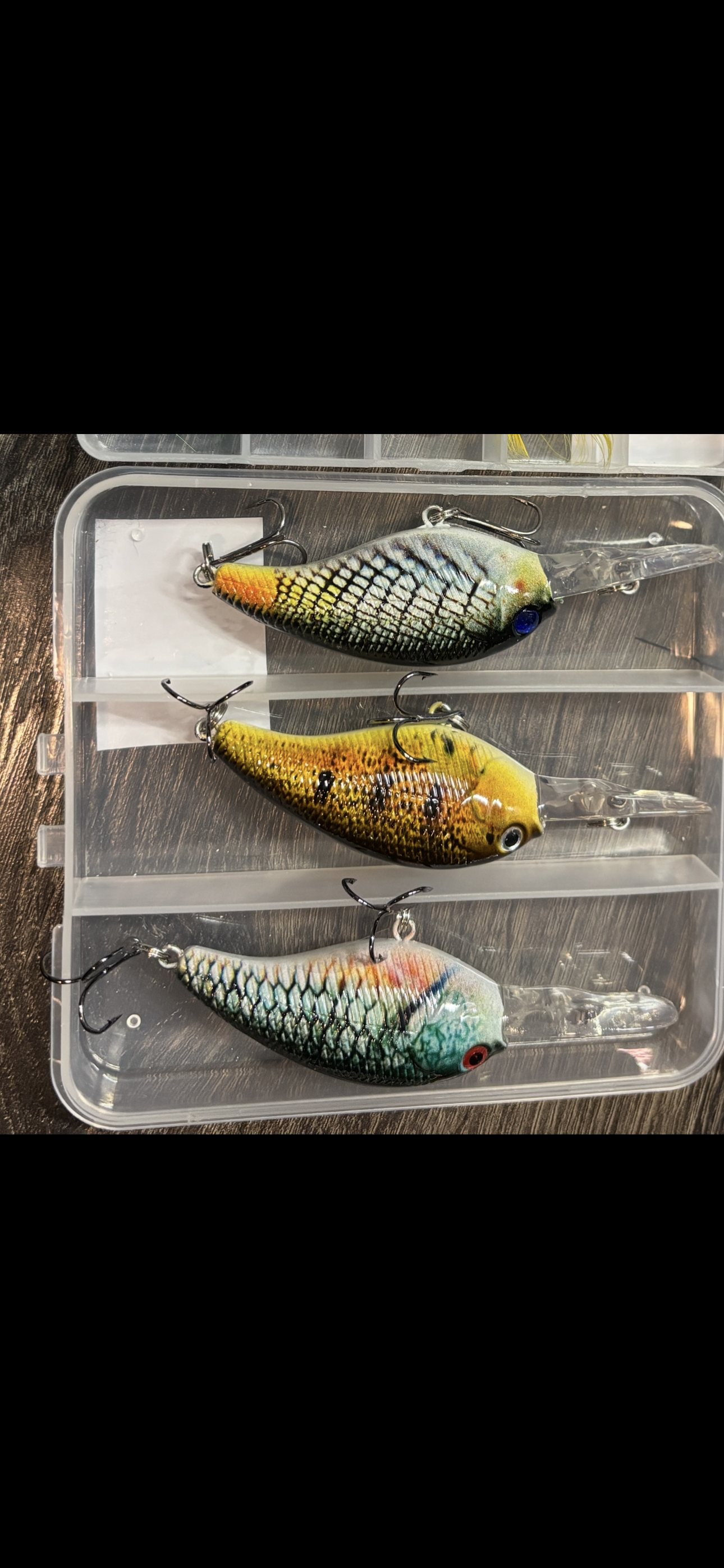Fishing lure set hard baits
