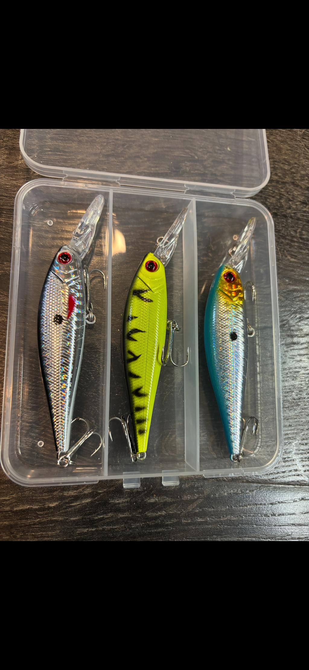Fishing lure set jerk baits