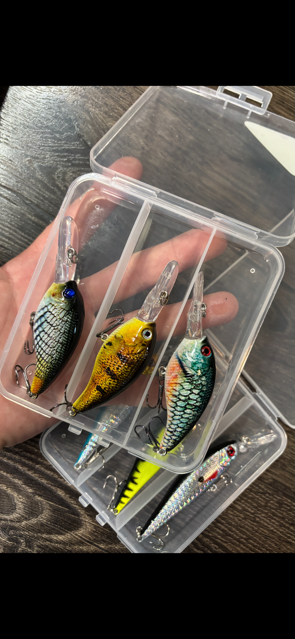 Fishing lure set hard baits