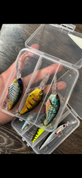 Fishing lure set hard baits