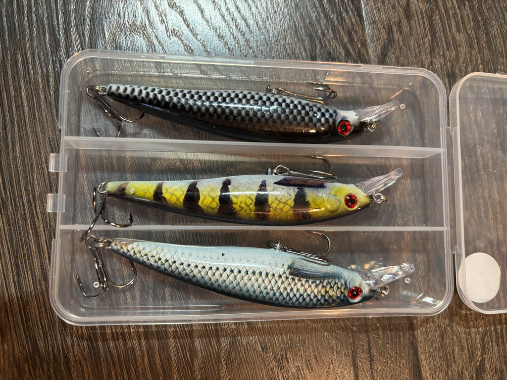 Fishing. Lures set hard lures 3 piece 3”