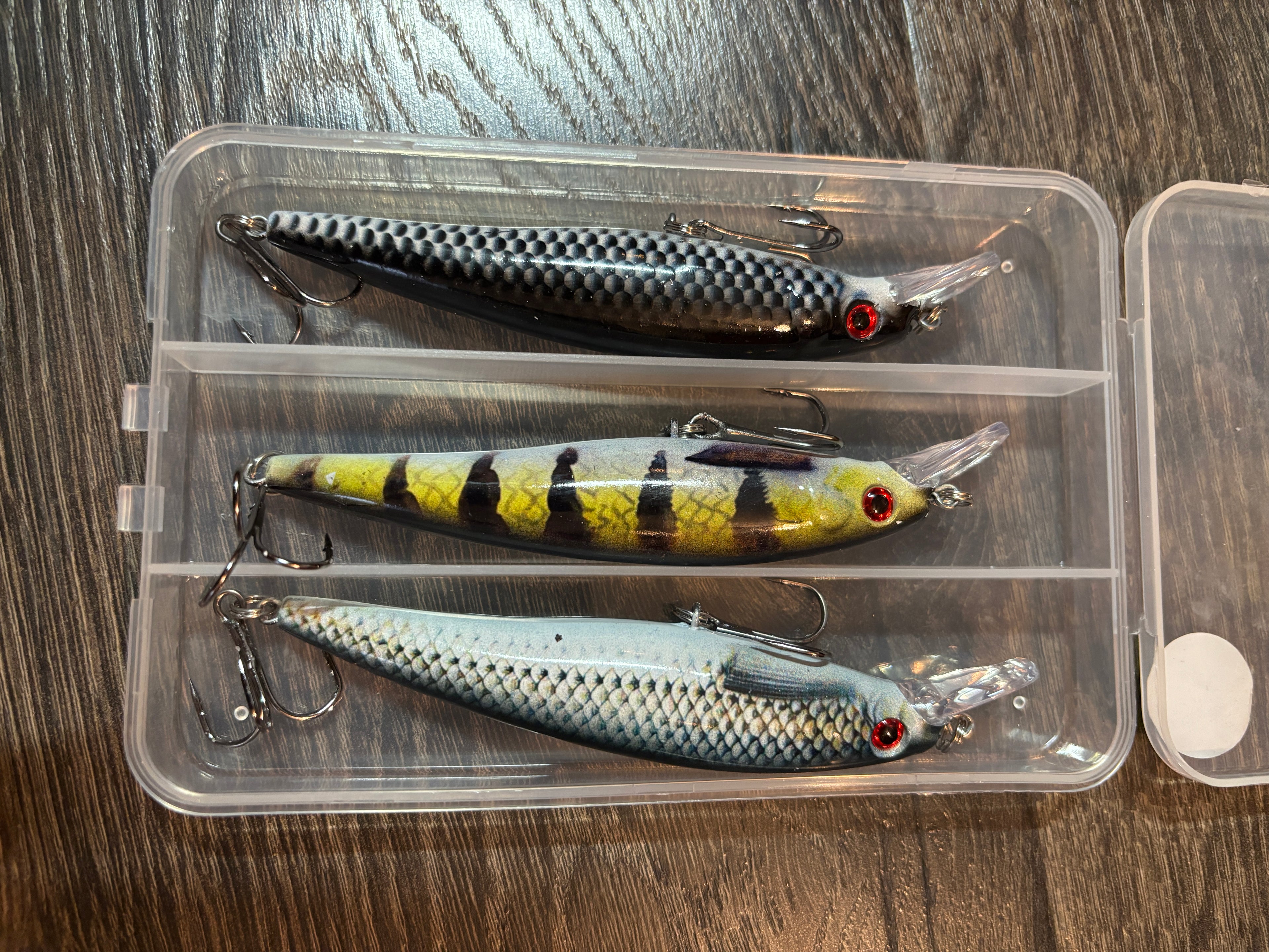 Fishing. Lures set hard lures 3 piece 3”