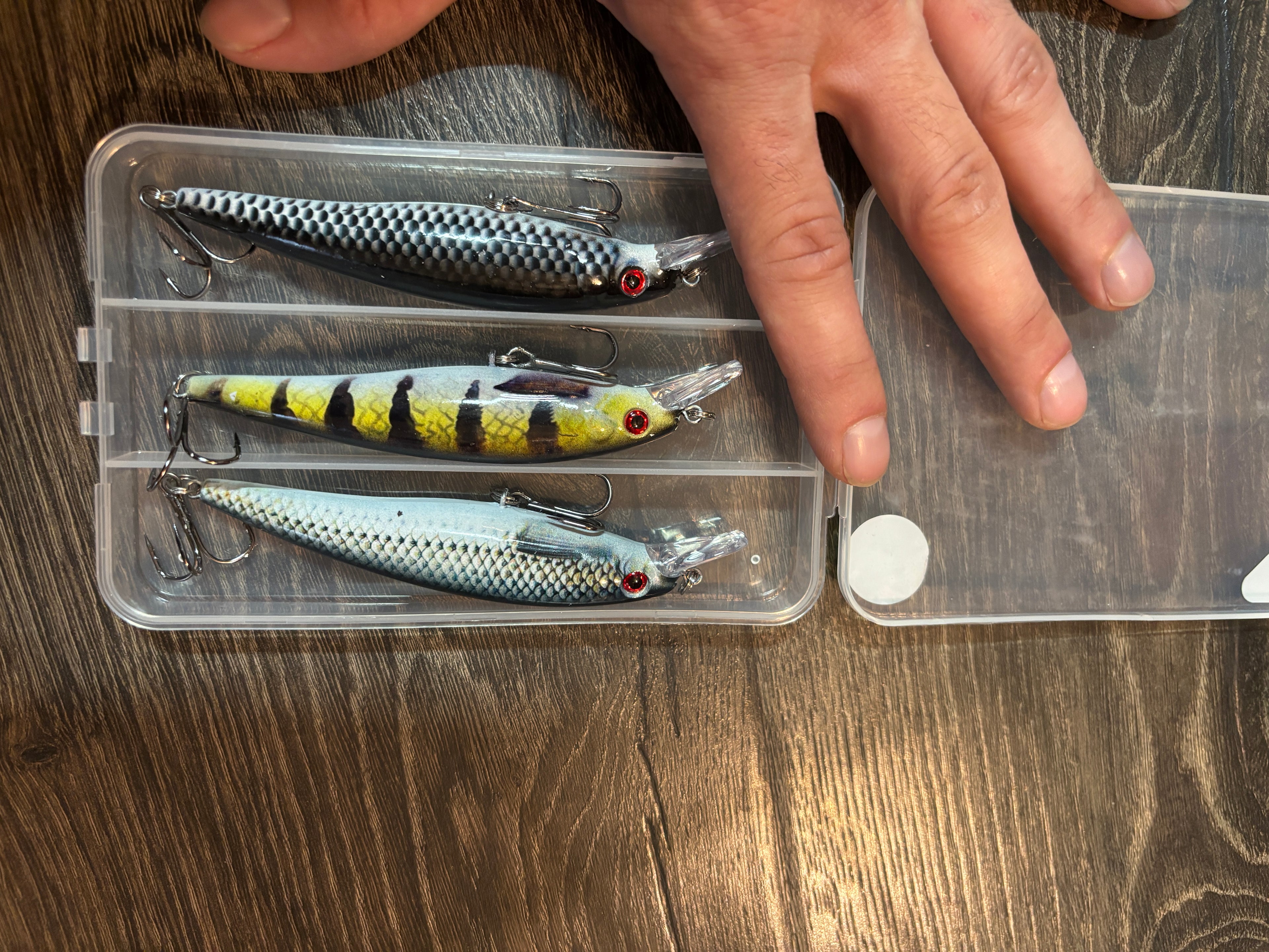 Fishing. Lures set hard lures 3 piece 3”