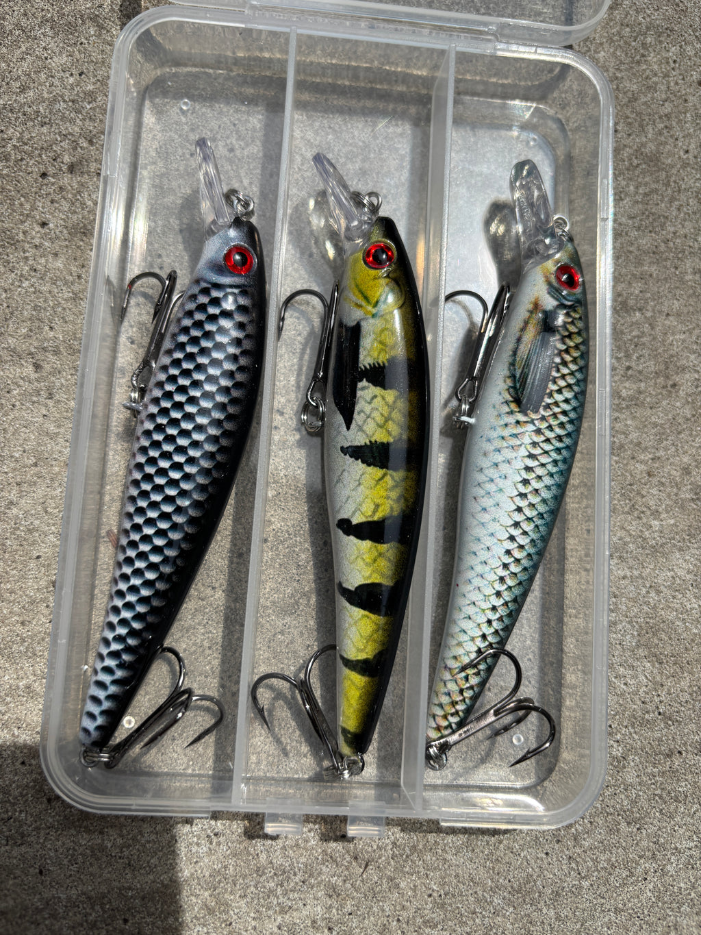 Fishing. Lures set hard lures 3 piece 3”