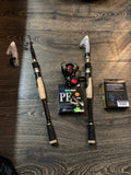 Cork 6 foot Soug. Adjustable fishing pole set