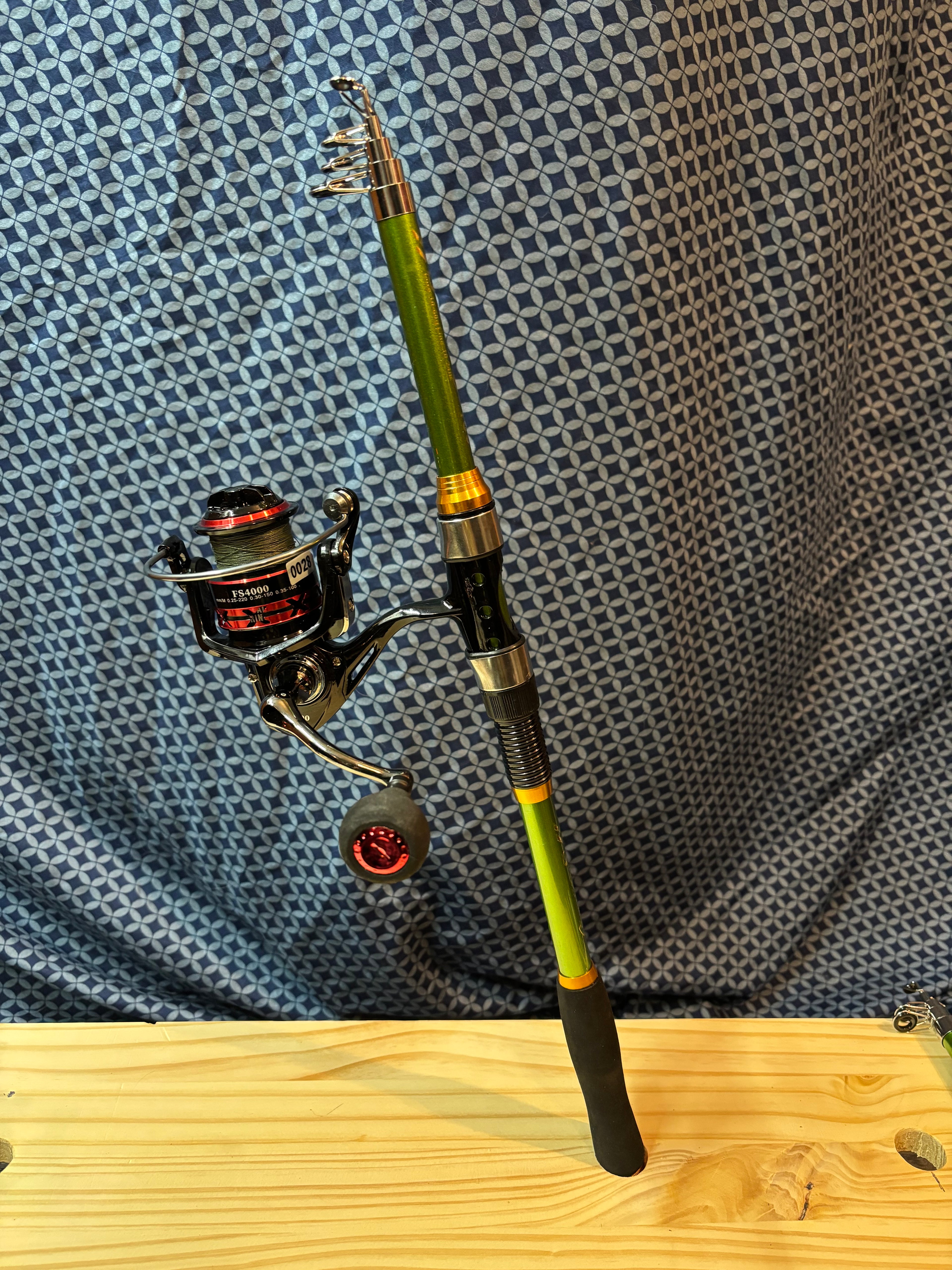 Fishing pole Telescoping set of 2