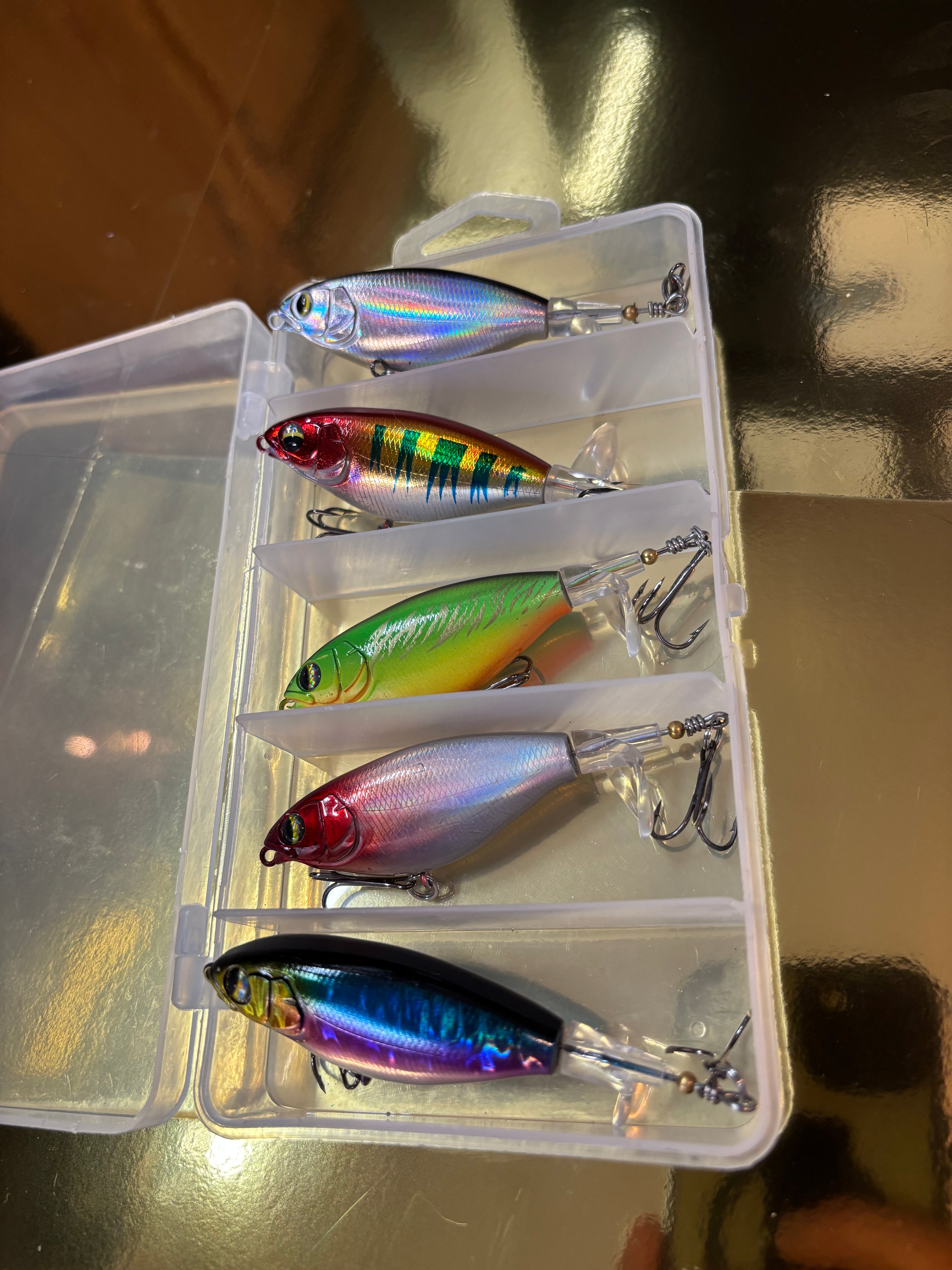 Water Popper lure Set Propeller
