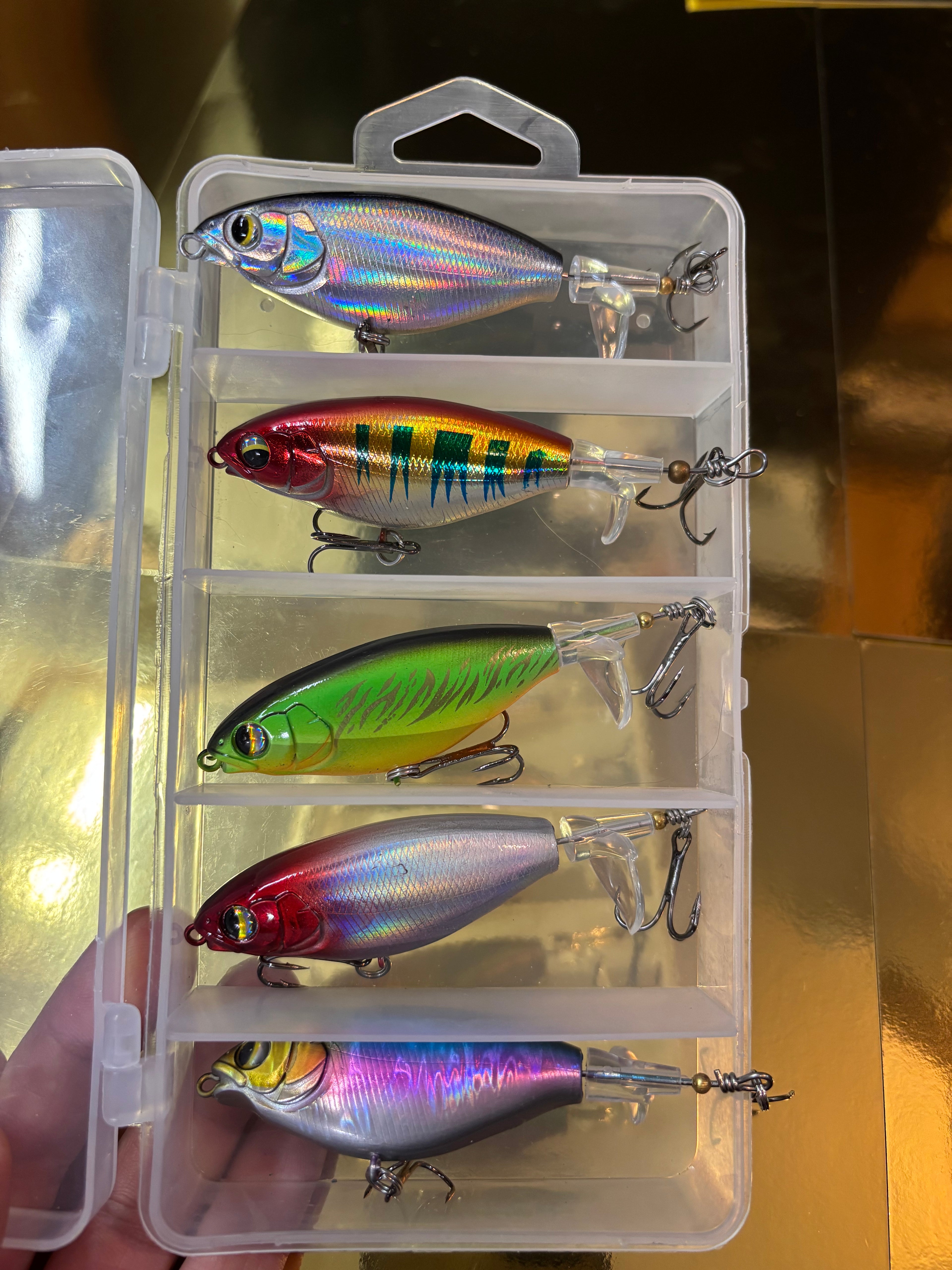 Water Popper lure Set Propeller