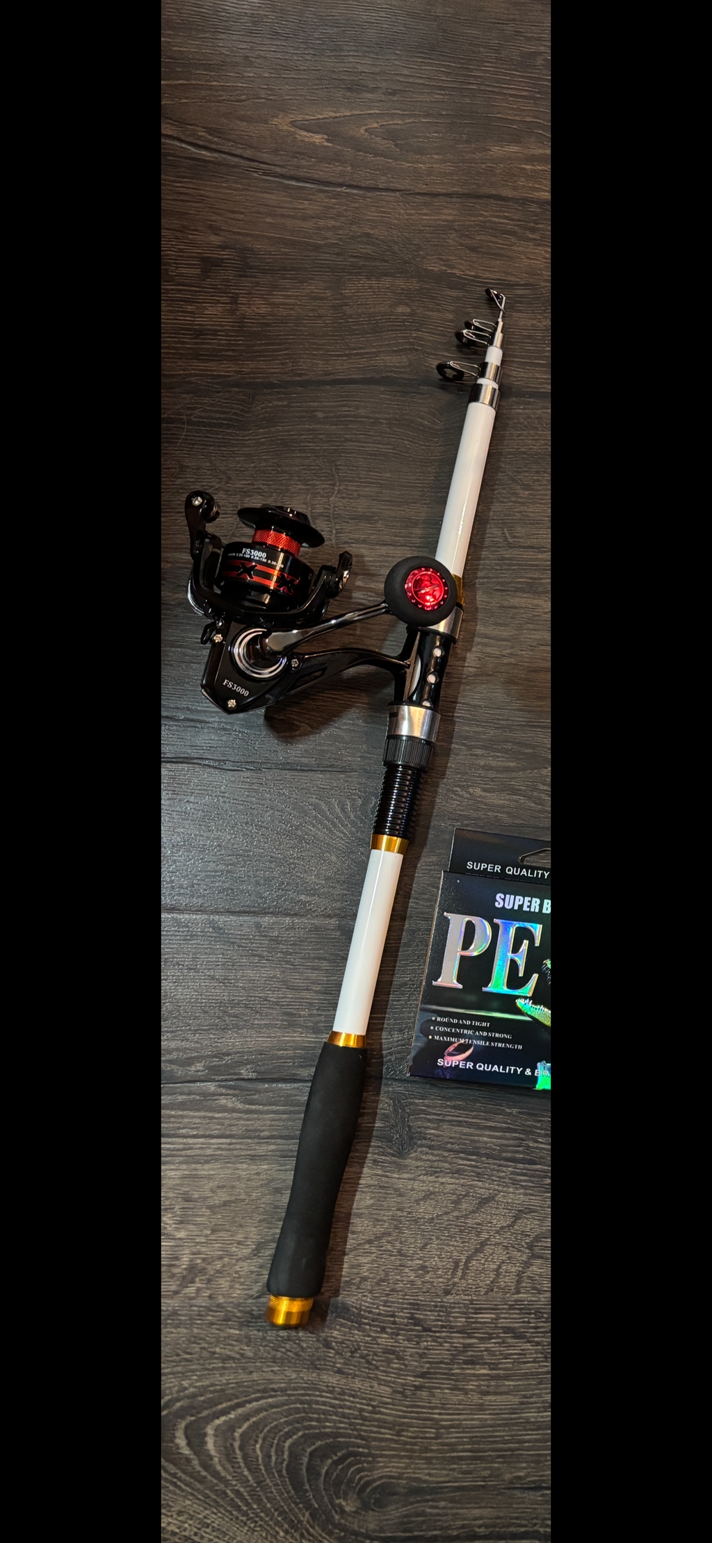 6 foot Sougayilang pole combo with line