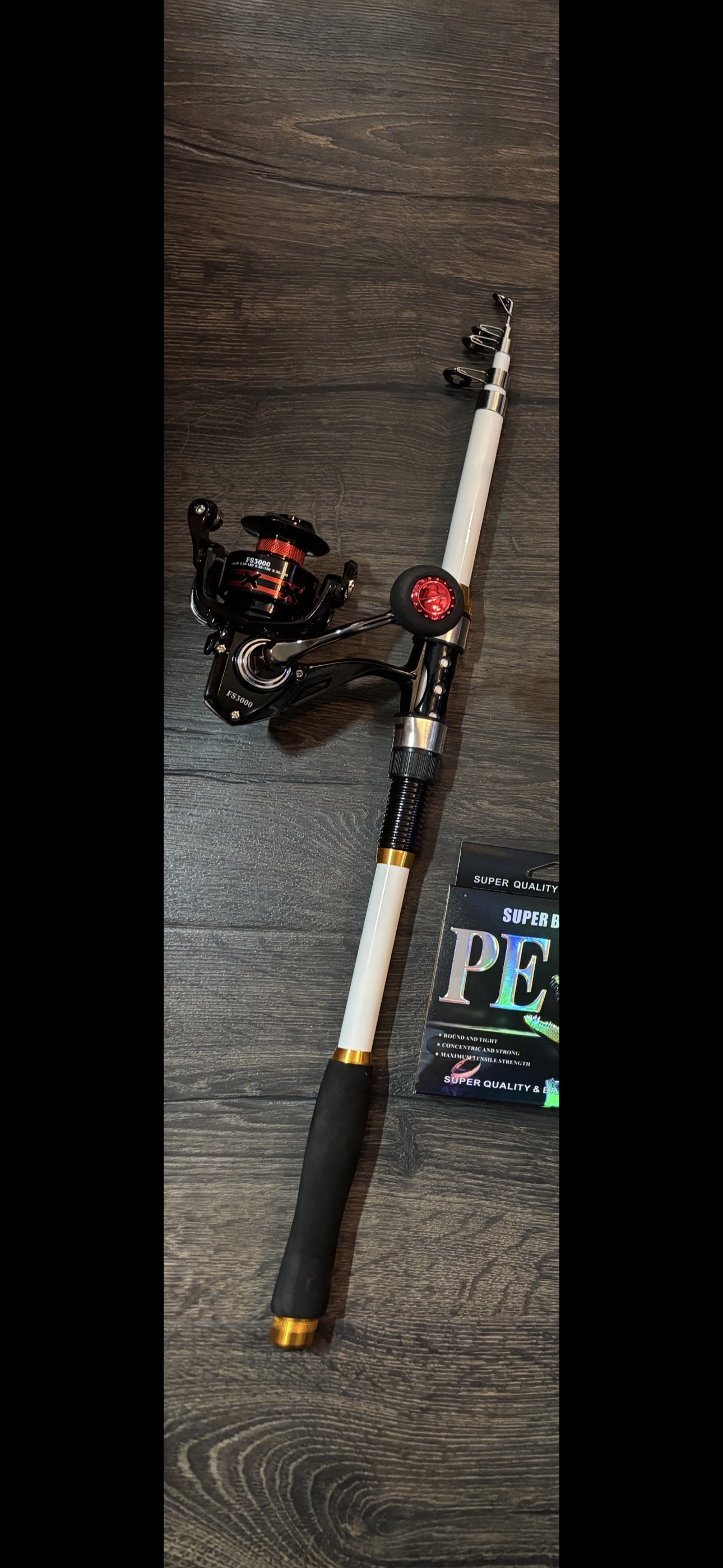 6 foot Sougayilang pole combo with line