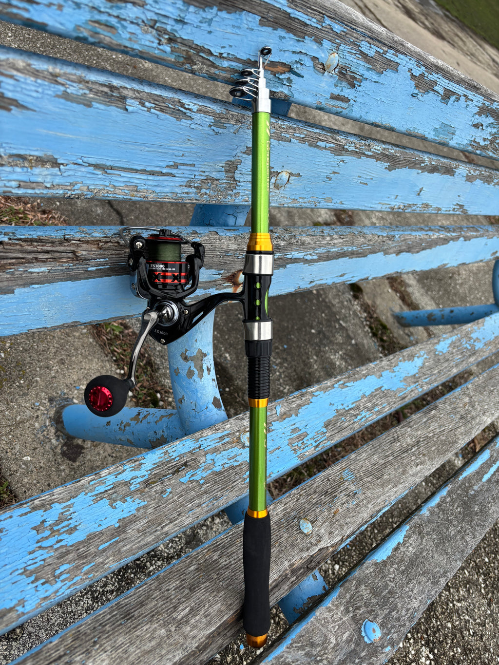 Fishing pole Telescoping set of 2