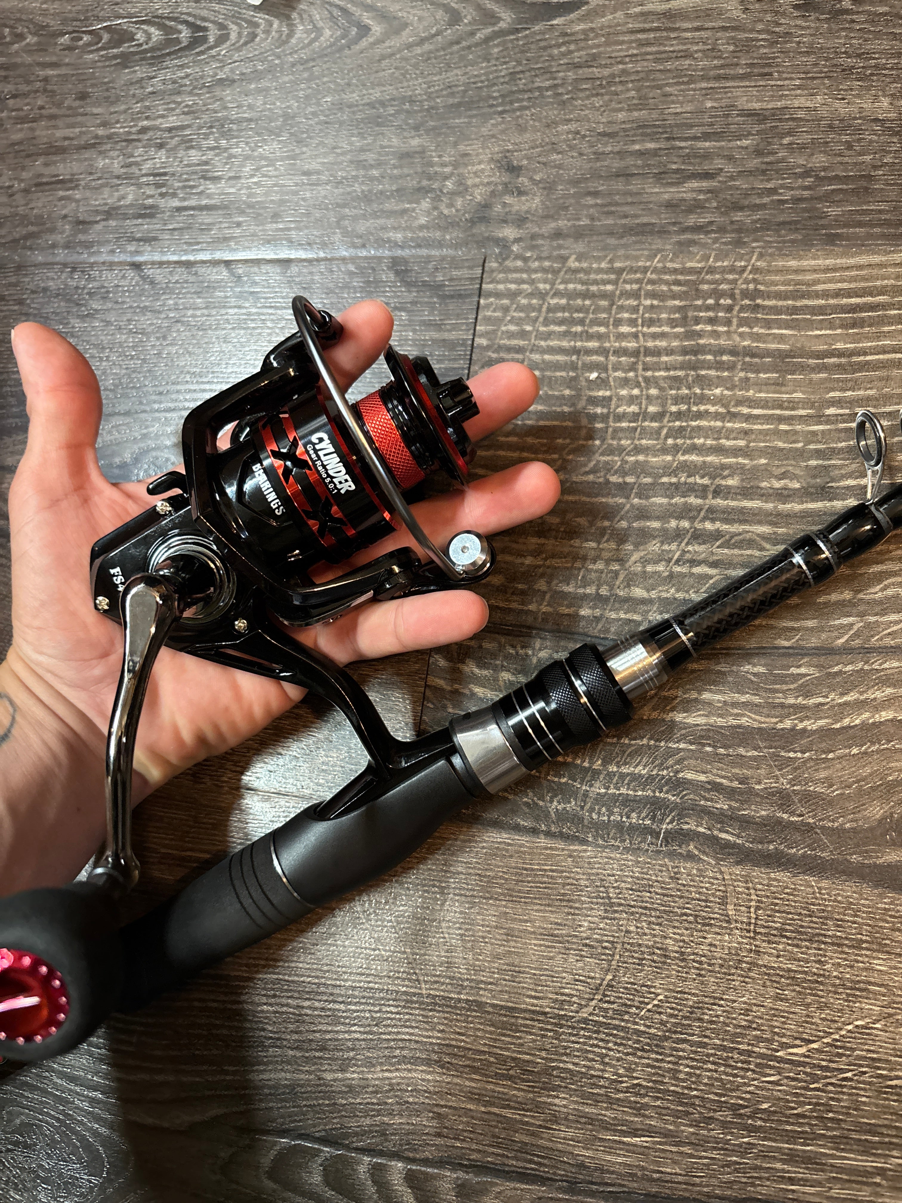RedCoon GOLD series 6’5” carbon fiber pole set