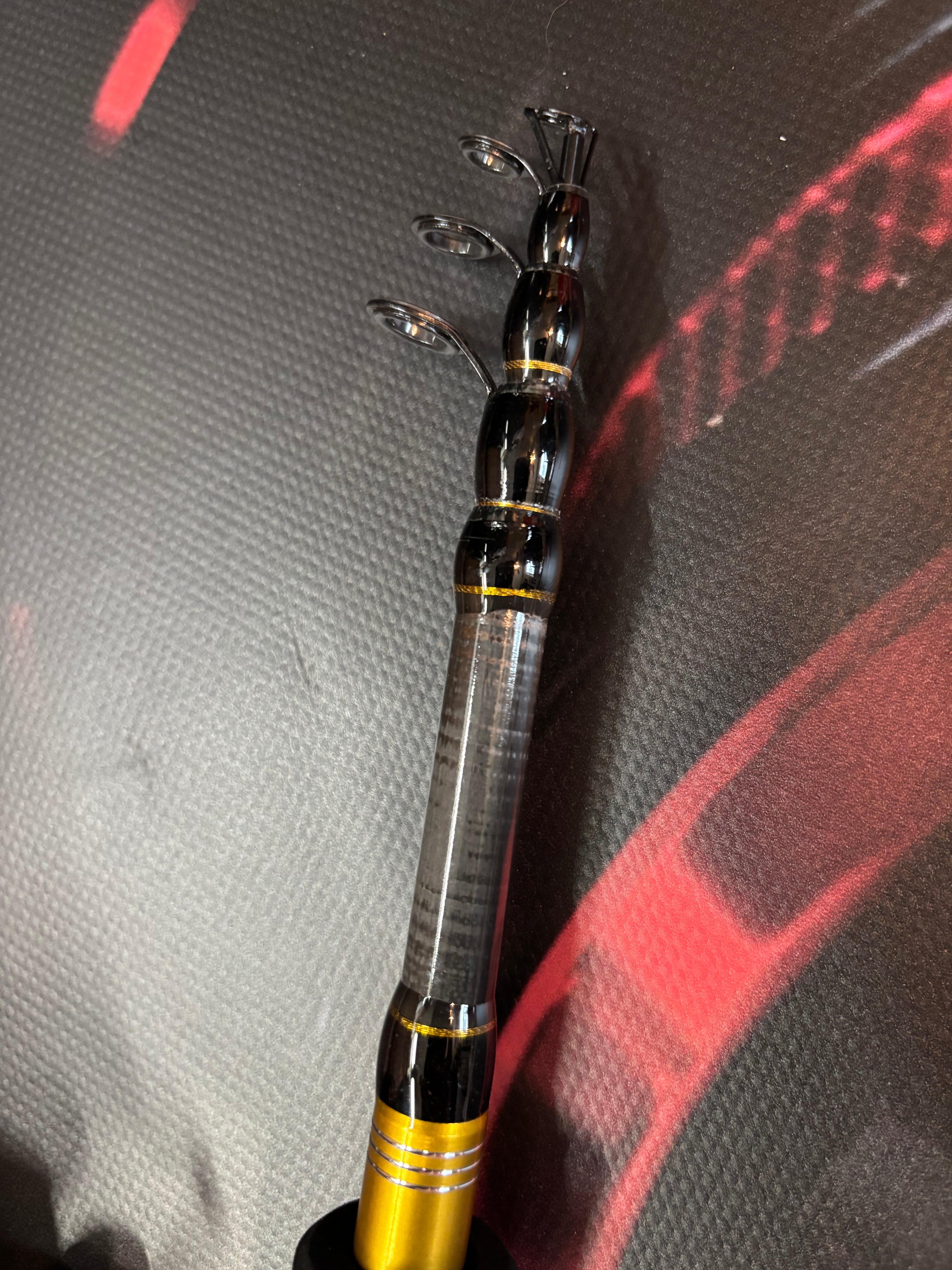 fishing rod and reel set with lures